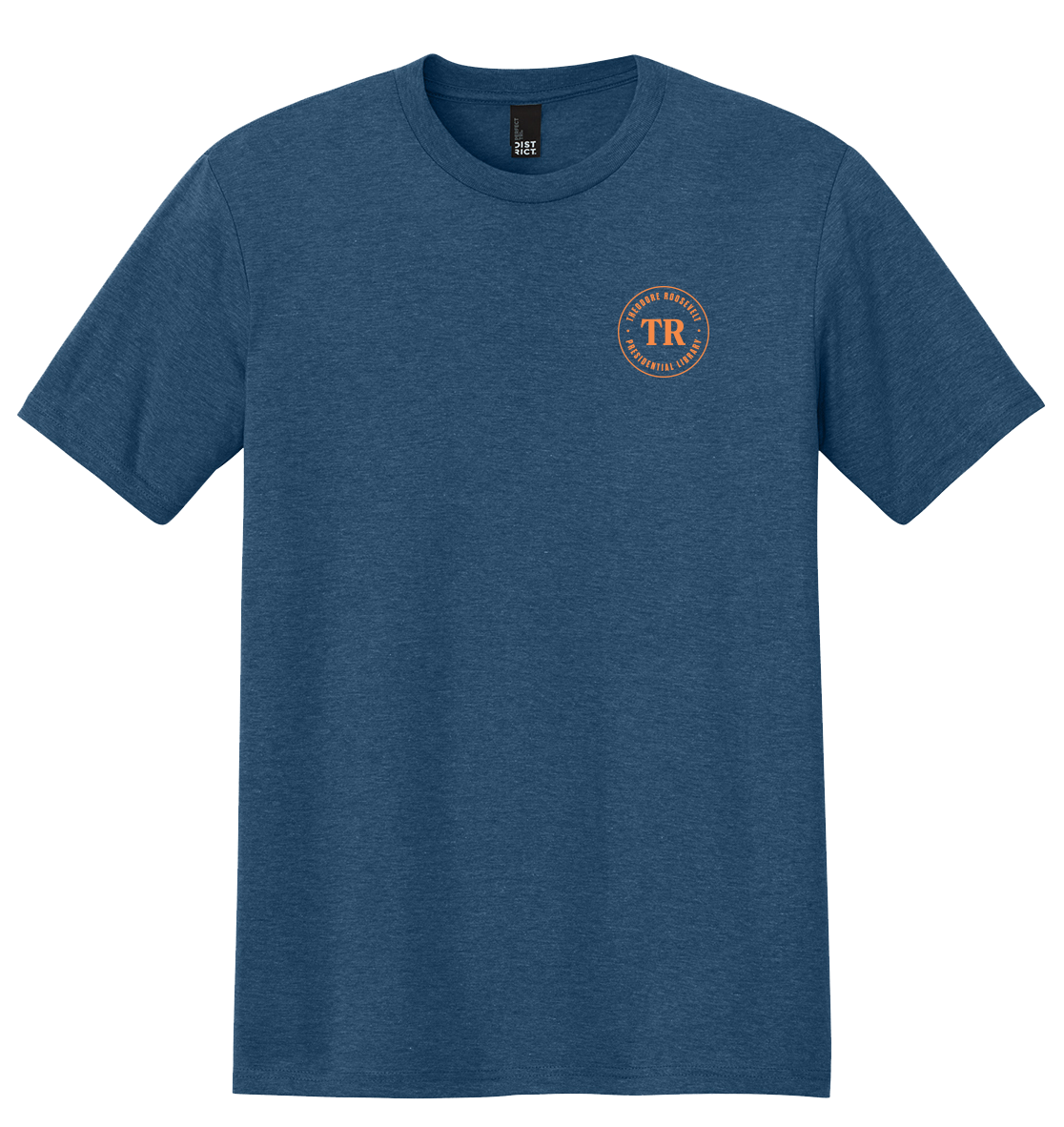 Heathered Neptune Blue, Stars Quote T-shirt – Theodore Roosevelt Heathered Neptune Blue, Stars Quote T-shirt – Theodore Roosevelt