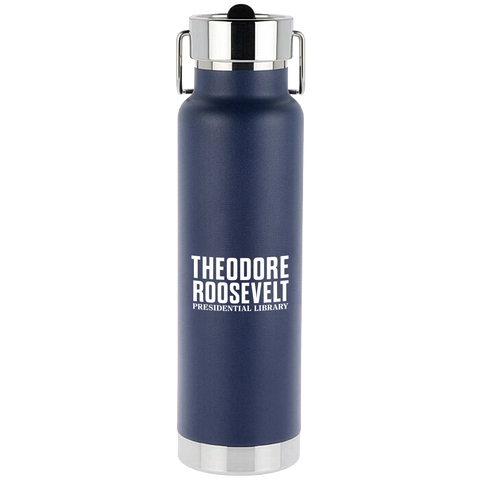 TRPL Navy Thor Vacuum Bottle with Straw Lid