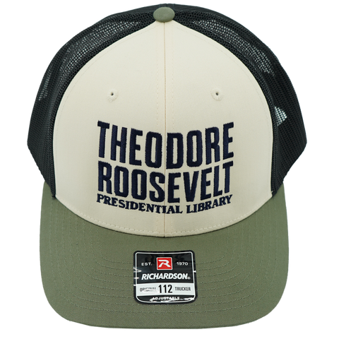 TRPL Cream/Black/Loden Hat
